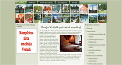 Desktop Screenshot of banjavrdnik.net