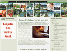Tablet Screenshot of banjavrdnik.net